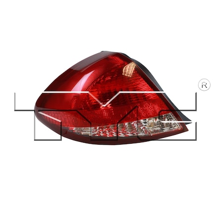 Tyc Tyc Tail Light Assembly, 11-6034-01 11-6034-01